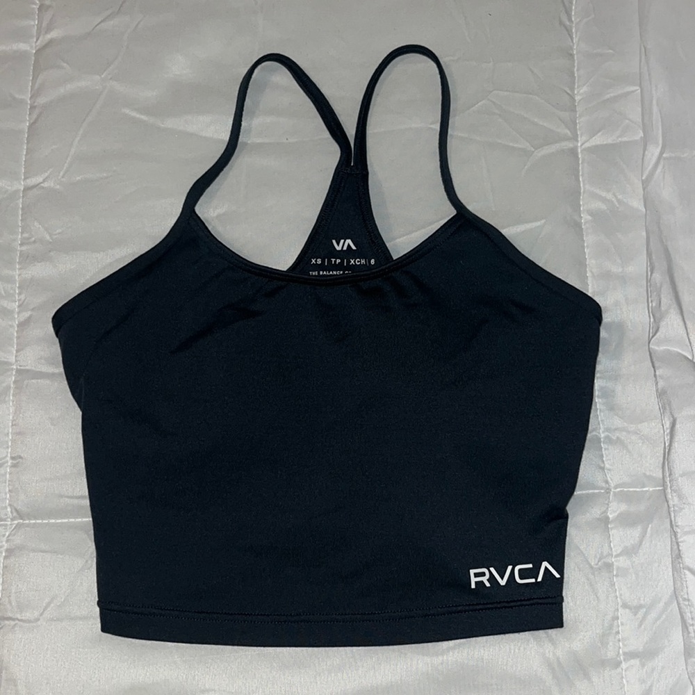 RVCA workout crop top